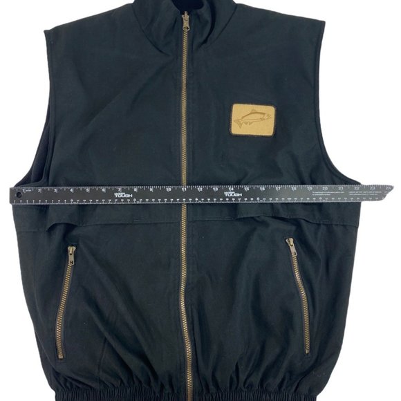 Reversible Fleece Lined Vented Fishing Vest size Large - Picture 5 of 8